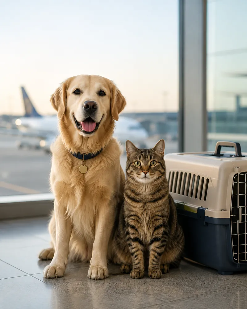 International pet journey accompanied by UniPetrans